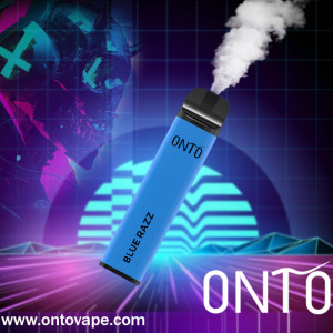 ONTO 1600 puffs disposable vape / Blue Razz