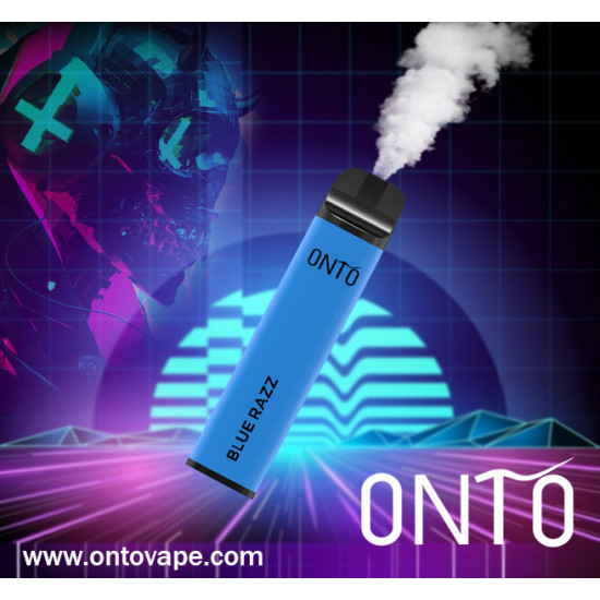ONTO 1600 puffs disposable vape / Blue Razz