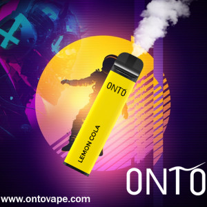 ONTO 1600 puffs disposable vape / Lemon Cola