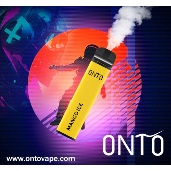 ONTO 1600 puffs disposable vape / Mango Ice