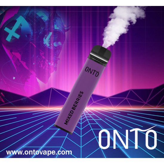 ONTO 1600 puffs disposable vape / Mixed Berries