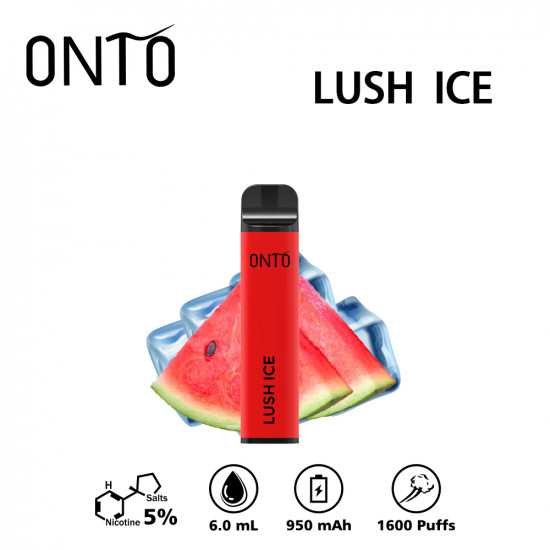 ONTO 1600 puffs disposable vape / Lush Ice