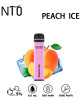 ONTO 1600 puffs disposable vape / Peach Ice
