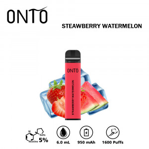 ONTO 1600 puffs disposable vape / Strawberry Watermelon