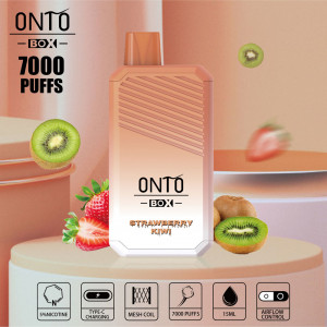 ONTO BOX 7000 puffs disposable vape Strawberry Kiwi