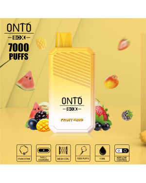 ONTO BOX 7000 puffs disposable vape Fruit King