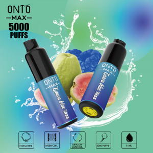 ONTO MAX 5000 puffs  Guave Blue Razz