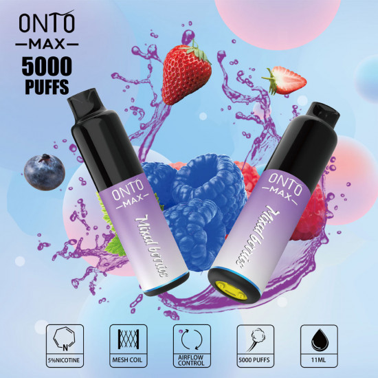 ONTO MAX 5000 puffs Mixed Berries