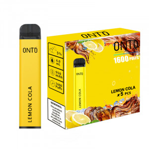 ONTO 1600 puffs disposable vape / Lemon Cola