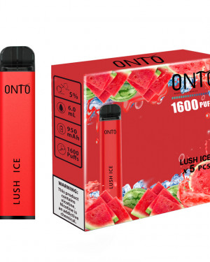 ONTO 1600 puffs disposable vape / Lush Ice