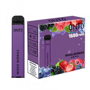 ONTO 1600 puffs disposable vape / Mixed Berries