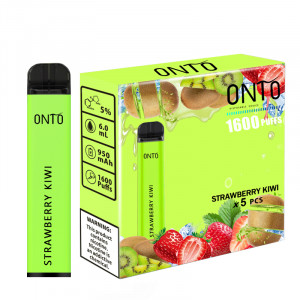 ONTO 1600 puffs disposable vape / Strawberry Kiwi
